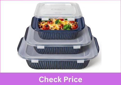 ARTENA Ceramic Rectangular Casserole Pan