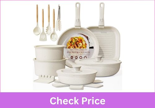 Astercook 23 Pcs Pots and Pans Set 