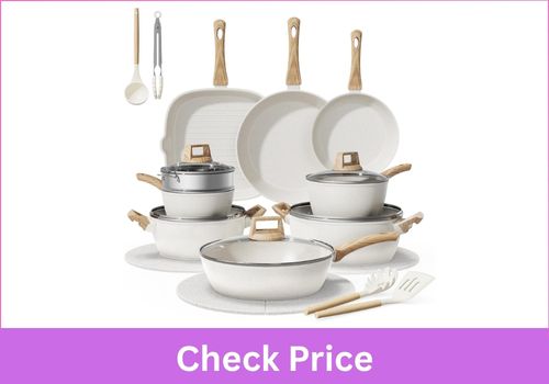 BAZOVA Long Lasting Nonstick Cookware Set 
