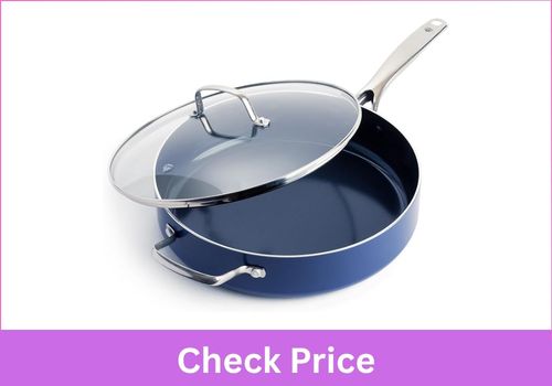 Blue Diamond 5QT PFAS-Free Ceramic Nonstick Sauté Pan