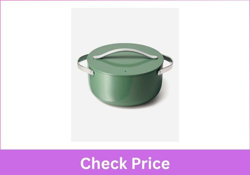 Caraway Non-Stick Ceramic Dutch Oven Pot with Lid 