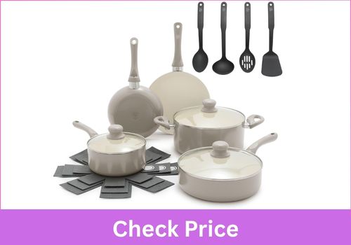 GREENLIFE 16pc Ceramic Cookware