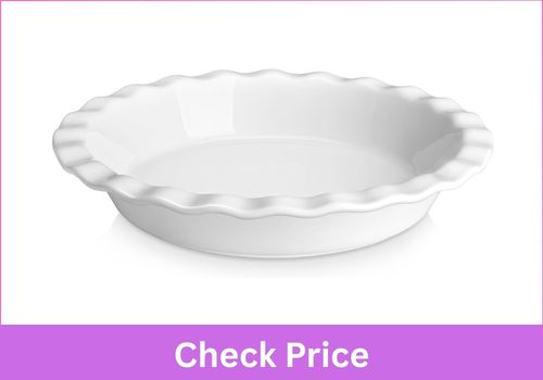 MALACASA 9 Inch Fluted Tart Pan