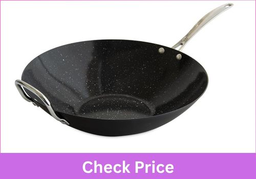 NORDICWARE Basalt Aluminized Steel Wok