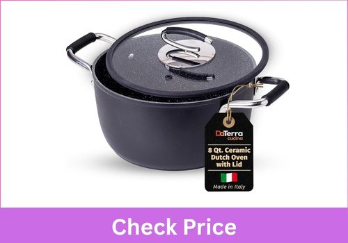 Nonstick Ceramic Dutch Oven with Lid