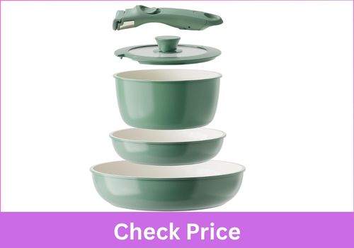REDCHEF 5-Piece Removable Handle Nonstick