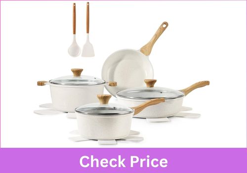 SENSARTE 13-Piece Ceramic Cookware