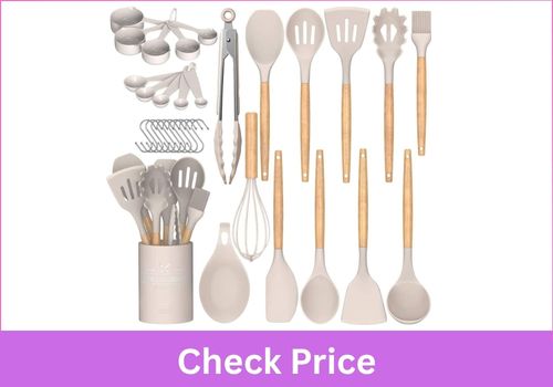 UMITE CHEF 33-Piece Silicone Utensil Set