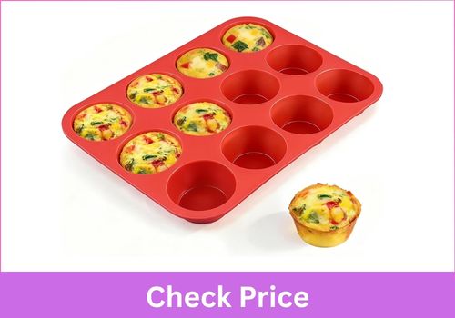 CAKETIME 12-Cup Silicone Regular Mold