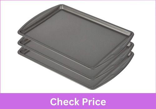 GOODCOOK 13x9-Inch Carbon Steel Scratch-Resistant Pan
