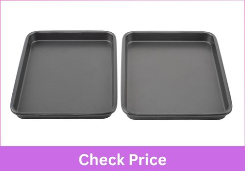 GOODCOOK Everyday 2-Piece Steel 9x6.2-Inch Gray Set 