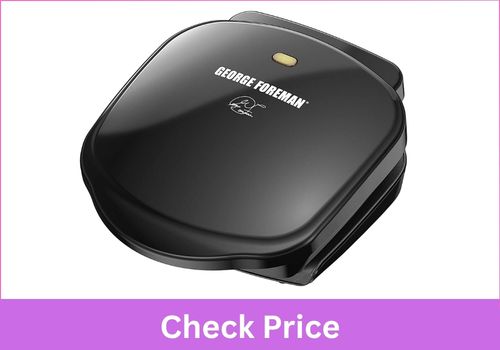 George Foreman 2-Serving Classic Plate Grill 