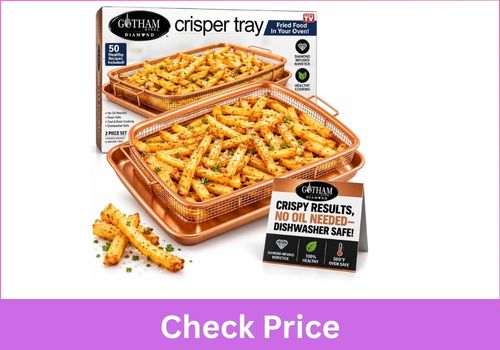 Gotham Steel Crisper Tray Nonstick Air Fryer Basket