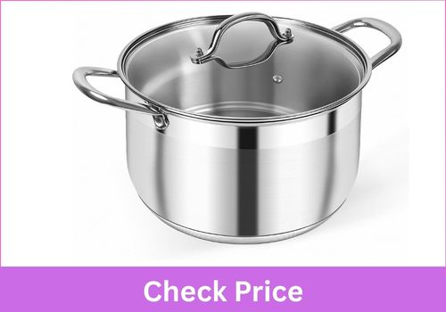  KIRECOO Stainless Steel Deep Cooking Pot