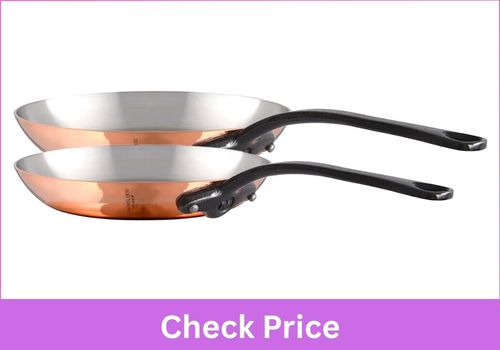  Mauviel M’Heritage 150 CI 2-Piece Frying Pan