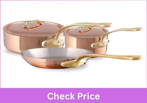 Mauviel M’Heritage 200 B 5-Piece Cookware Set