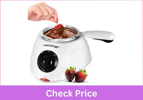 NutriChef Chocolate Melting Removable 