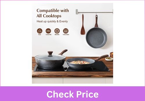 SENSARTE 9.5-Inch Swiss Granite Nonstick