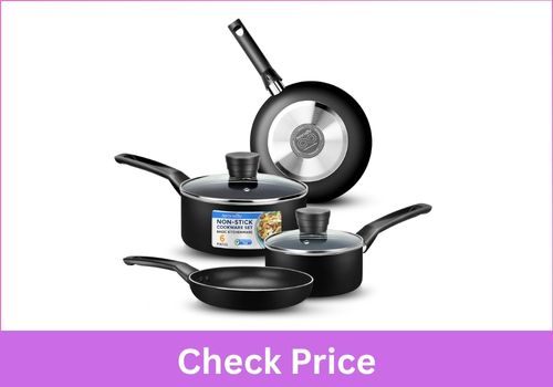  SERENELIFE Nonstick Cookware Set 