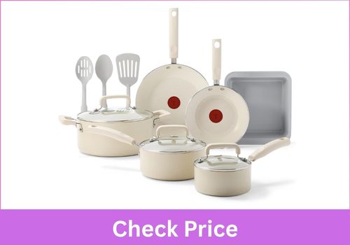  T- fal Signature Nonstick 12 Piece Cookware Set